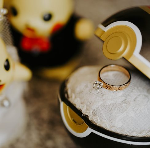 Wedding Proposal with Engagement Ring
