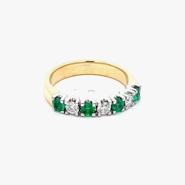 Yellow Gold, Multi Gemstone, Diamonds, Emerald