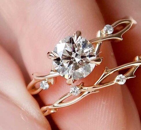 whimsical engagement ring