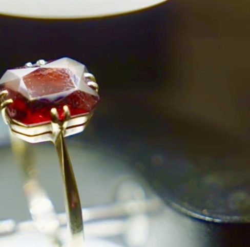 garnet ring
